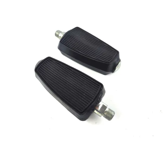 Black plastic pedals for Zündapp M 50, Moped 25 Type 434 Bergsteiger, CS, CX, ZD, C, Kreidler Flory, Hercules, Puch, DKW, Miele Black plastic pedals for Zündapp M 50, Moped 25 Type 434 Bergsteiger, CS, CX, ZD, C, Kreidler Flory, Hercules, Puch, DKW, Miele