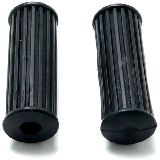 Fußrastengummi Schwarz 100mm 14mm 33mm für Kreidler, Zündapp, Hercules, Puch, Simson, Mofa, Moped, Mokick, KKR MG00002223