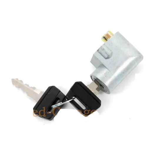 Handlebar lock complete with keys and spring for Yamaha DT, RD, TY, FS 50 MG00002355