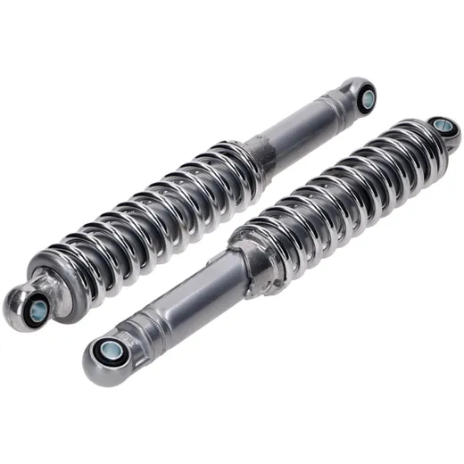 Stoßdämpfer IMCA 310mm chrom/grau für Zündapp GTS C 50 Sport, Hercules, Kreidler, Puch MG00002502