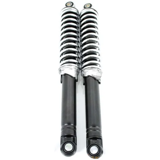 Federbein Satz 300mm Einstellbar Schwarz/Silber 10mm/8mm für Zündapp, Kreidler, Hercules, Puch, Mofa, Mokick, Moped MG00002510 Federbein Satz 300mm Einstellbar Schwarz/Silber 10mm/8mm für Zündapp, Kreidler, Hercules, Puch, Mofa, Mokick, Moped MG00002510