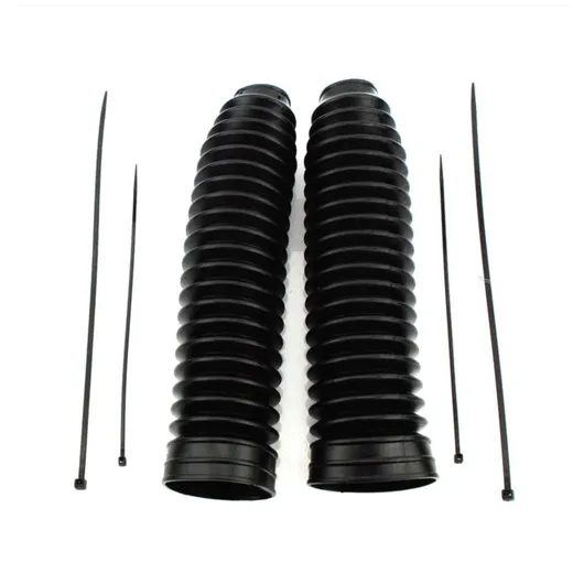 Fork gaiter Polisport black 60/30mm 250mm for Hercules, K 125 BW V2, 180 MG00002521