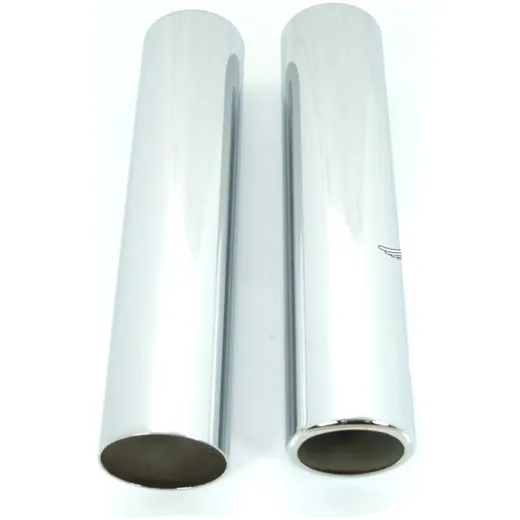 Protective sleeve MOGA chrome 204mm 46/44/37mm for Kreidler Florett RS K54/53, RSH, TM, GT Mokick KKR MG00002674