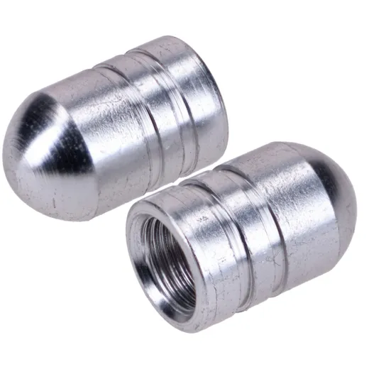 Valve cap set (2 pieces) aluminum spike MG00002836