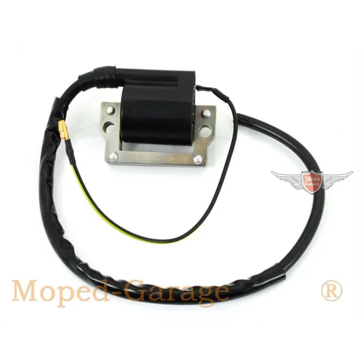 Ignition coil 6V With cable 0.5-0.8 Ohm 2.4-3 kOhm for Yamaha DT 50 MX, M, 80 MXS, 125 AT 2, FS SE, 1, RD DX, TY XT 250, Suzuki