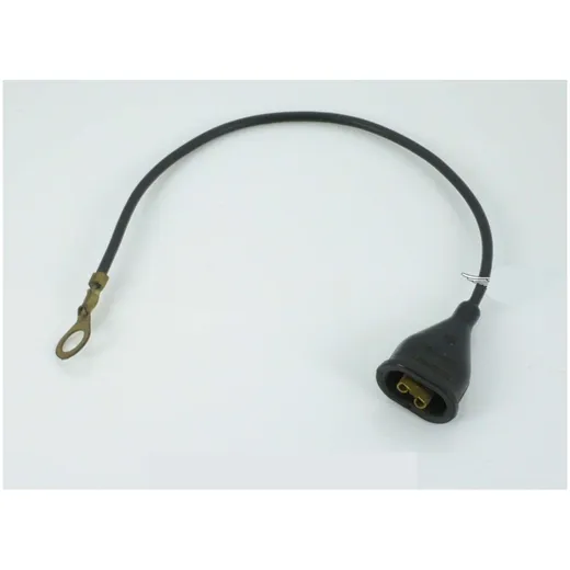 Ground cable black 30 cm for Kreidler, Florett, Eiertank, LF, LH, Mokick MG00004188