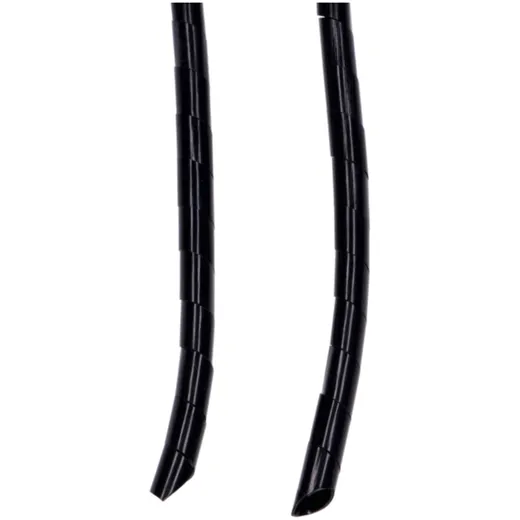 Protective cover cable / cable pull spiral black 6mm x 1.5m _2