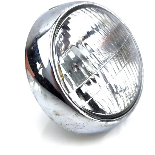 Headlight insert 85mm glass diameter 109mm outer diameter for Puch MS, MV, VS, Ds1 old MG00005131