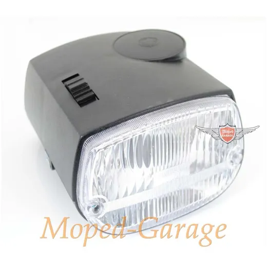 Scheinwerfer schwarz für Piaggio Vespa Ciao, PX, Citta MG00005181