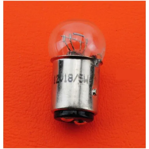 Tail light bulb 12 Volt 18/5 Watt 15mm for Zündapp, Kreidler, Hercules, Puch MG00005296