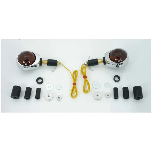Blinker Halogenbirnen 11-22mm 12 Volt 21 Watt für Harley, Chopper, Motorrad Streetfighter, Oldtimer, Classic Umbau MG00005342
