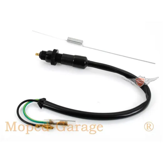 Bremslichtschalter mit Feder Schwarz für Yamaha RD, DT 50 M, MX MG00005499