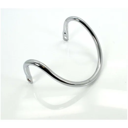 Chrome protection bar Width approx. 120 to 150mm Mounting distance 160mm Clearance inside 155mm Distance from the mounting to th