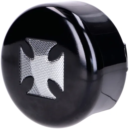 Hupenabdeckung Iron Cross schwarz für Harley Davidson V-Rod MG00007321