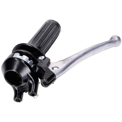 Schaltgriff Aluminium 3-Gang Schwarz für Kreidler, Flory MG0_1