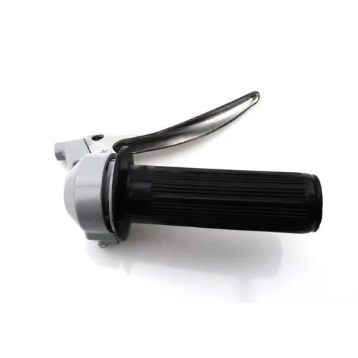 Throttle grip fitting aluminum black 22mm 105mm for Zündapp, Kreidler, Hercules, Puch, DKW, KTM, moped, moped, mokick MG00007730