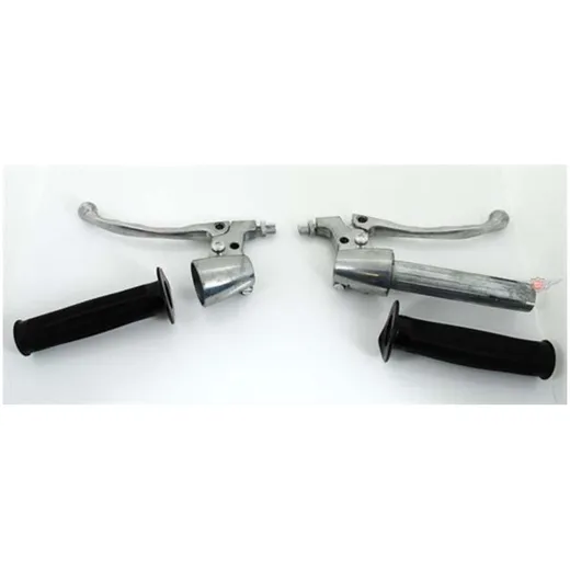 Throttle and clutch lever set with rubber grips for Zündapp, Hercules MG00007765 Throttle and clutch lever set with rubber grips for Zündapp, Hercules MG00007765