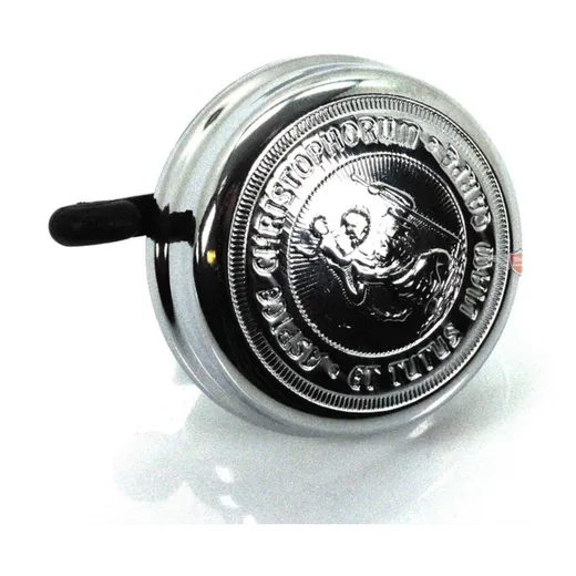 Bell high-gloss chrome-plated 60mm Christopherus pattern for Hercules, Zündapp, Kreidler, Puch, Miele, KTM, DKW, Rixe, NSU MG000