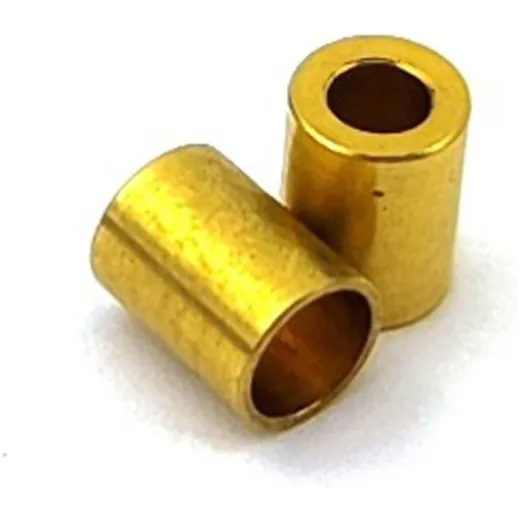 Soldering nipple brass 3.2mm x 5mm bore 1.8mm for moped, moped, mokick, KKR, motorcycles MG00008214