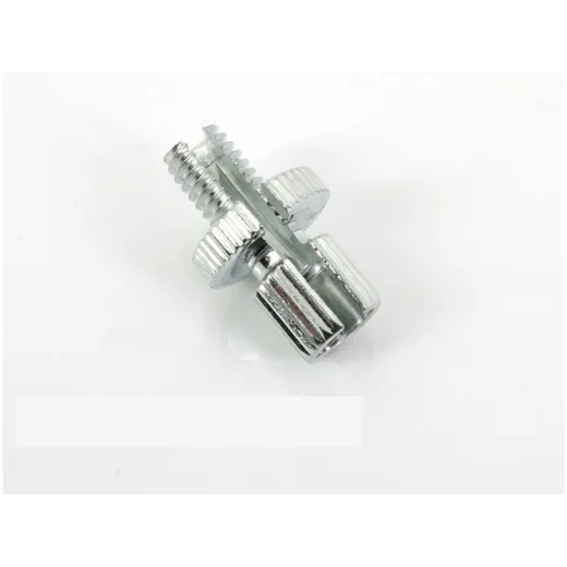 Einstellschraube Rändel M7 x 15mm 9mm 6mm 3mm Bohrung für Mofa, Moped, Mokick MG00008255