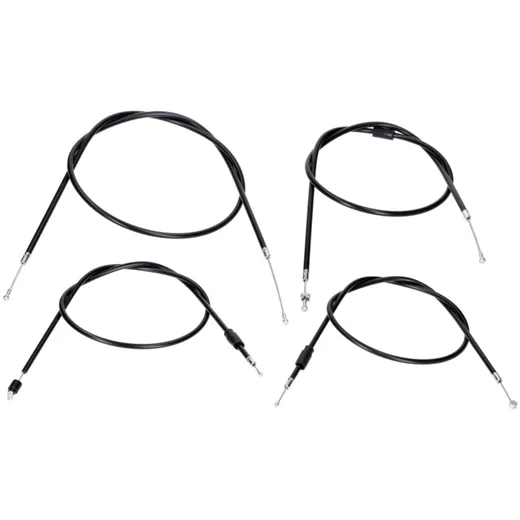 Cable set 4-piece black for Simson S 51, 53, 70, 83 MG00008516
