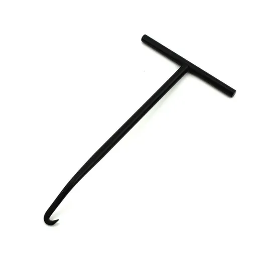 Hook steel black for Zündapp, Kreidler, Hercules, Puch, Simson, DKW, KTM, Miele MG00008810