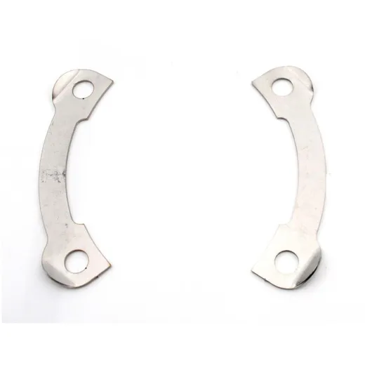 Locking plate MOGA stainless steel 2 pieces for Hercules, K 50 GS, 75 Mokick motorcycle MG00009351