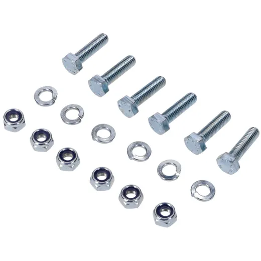 Fastening set 18-piece hexagon bolts washers nuts for Puch, _1