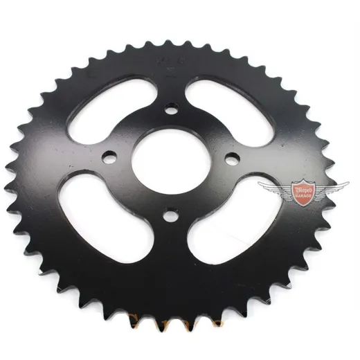Kettenrad Esjot Stahl 43 Zähne Schwarz 4 Loch für Hercules Prima 1, 2, 3, 4, 5, 6, MP MF M HR Hobby Rider, P MX SX, Optima Pront