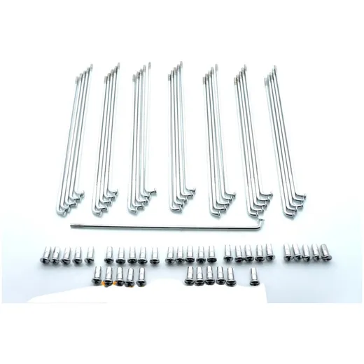 Speichen Chrom 181x3mm mit Nippel (36 Stück) für Zündapp KS 50, GTS 550, C 50 Sport, Super MG00021101