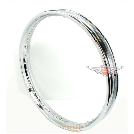 Felge Chrom 1,4 x 17 Zoll 36 Löcher 6,5mm für Mofa, Moped, Mokick, KKR MG00021208
