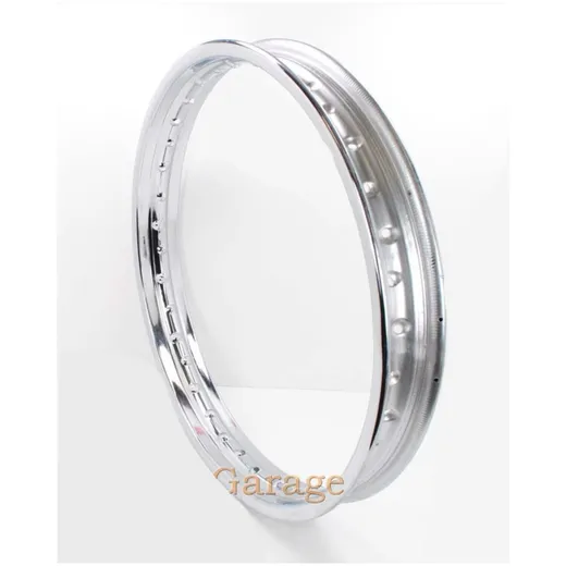 Felge Chrom 1,85 x 19 Zoll 36 Loch 7mm für Mofa, Moped, Mokick, Motorrad MG00021287