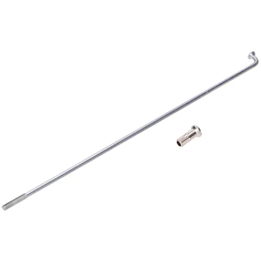 Speiche verzinkt 184mm d=2,6mm M3 mit Speichennippel für Mof_1