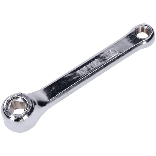 Pedal crank left square mount chrome for Velo Solex 3800, 4800 MG00022100