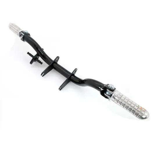 Fußrastenrohr Aluminium Klapprasten Schwarz für Simson, S 50, 51, 70, 53, 83 MG00022128