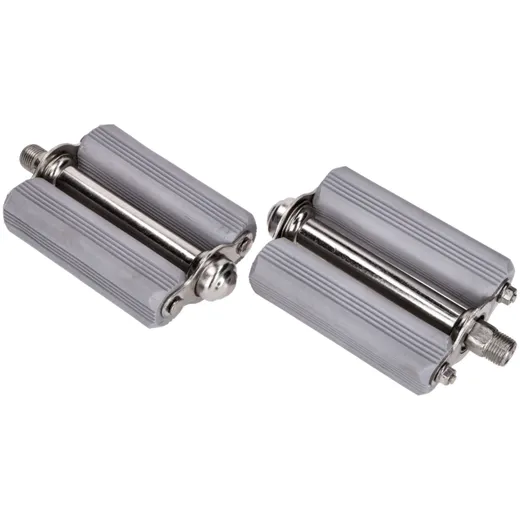 Pedale Blockform grau 13cm für Mofa, Moped MG00022182_1