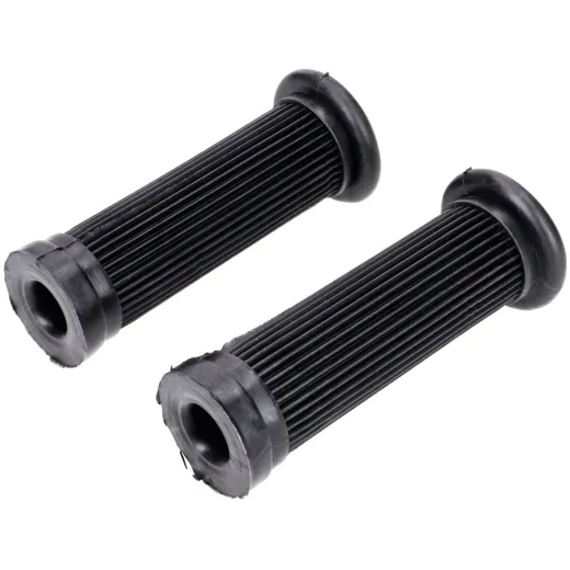 Footrest rubbers rubber black 104mm for Hercules, DKW, Miele_1
