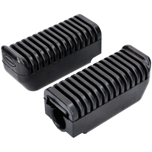 Footrests Drilastic rubber black for Zündapp, KS 80 Super Type 537 MG00022237