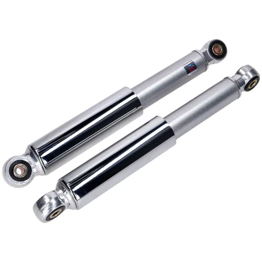 Shock absorber chrome 275mm bushing 8mm for Zündapp, Kreidle_1