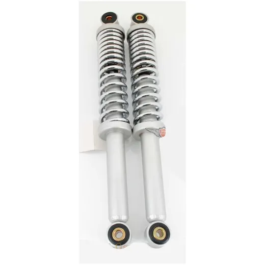 Shock absorber set gray 320mm 8mm bushes 6mm spring for Hercules, Puch, Miele, DKW, KTM, Rixe, Kreidler, Zündapp, moped, moped,