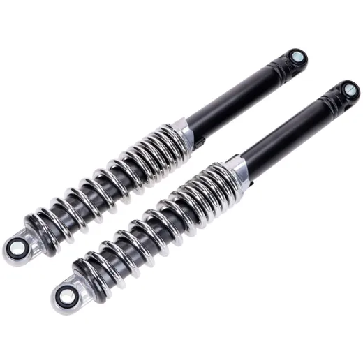 Stoßdämpfer Satz IMCA Satz 360mm chrom/schwarz 10mm für Puch_1