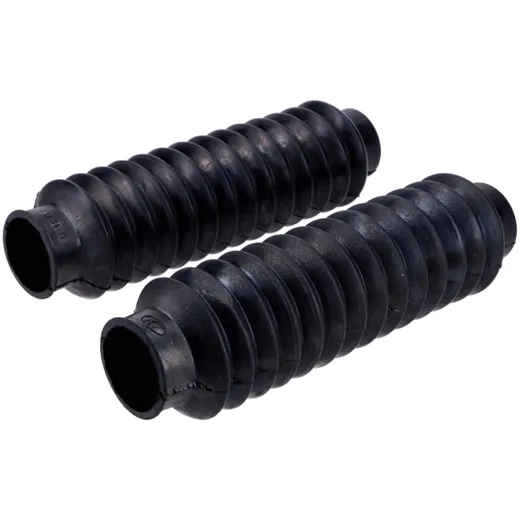 Gabel Faltenbalg Satz 19cm schwarz für Kreidler Florett RS, _1