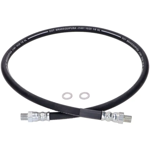 Bremsleitung MOGA 800mm schwarz mit Dichtscheiben für MZ ETZ 125, 150, 250, 251, 301 MG00032287 Bremsleitung MOGA 800mm schwarz mit Dichtscheiben für MZ ETZ 125, 150, 250, 251, 301 MG00032287