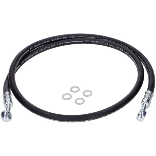 Bremsleitung MOGA Gummi Schwarz für Yamaha DT 80 LC, LC II MG00032329