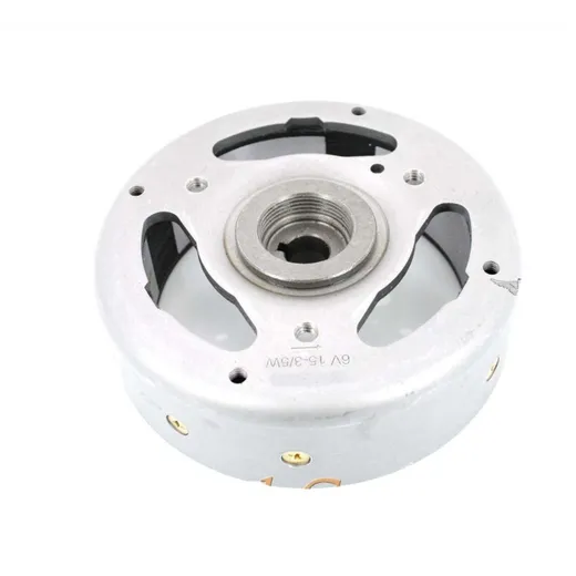 Pole wheel 6V 15-3/5W counter-clockwise 12x14.5mm for Kreidler Florett, Flory, MF, Zündapp Bergsteiger, CS, CX, GTS, C 50 Sport, Pole wheel 6V 15-3/5W counter-clockwise 12x14.5mm for Kreidler Florett, Flory, MF, Zündapp Bergsteiger, CS, CX, GTS, C 50 Sport,