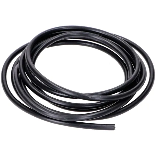 Ignition cable black 5mm 2m for Zündapp, Kreidler, Hercules, Puch, KTM, DKW, moped, scooter, motorcycle MG00041229
