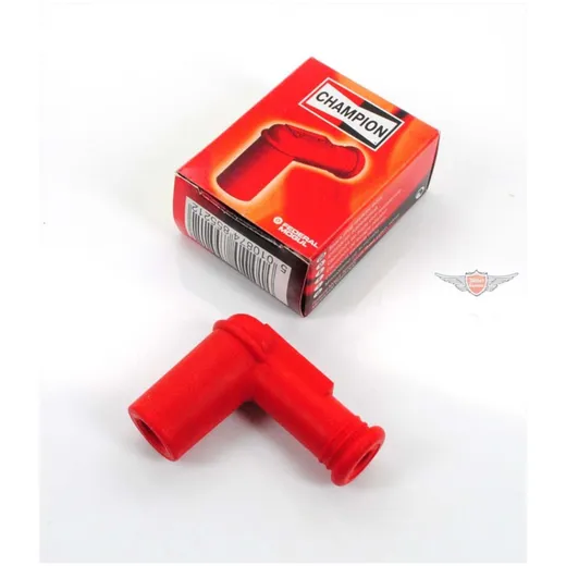 Spark plug cap Champion silicone 5k Ohm red for Zündapp, Kreidler, Hercules, Puch, KTM, Yamaha, Honda, Kawasaki, Suzuki MG000413