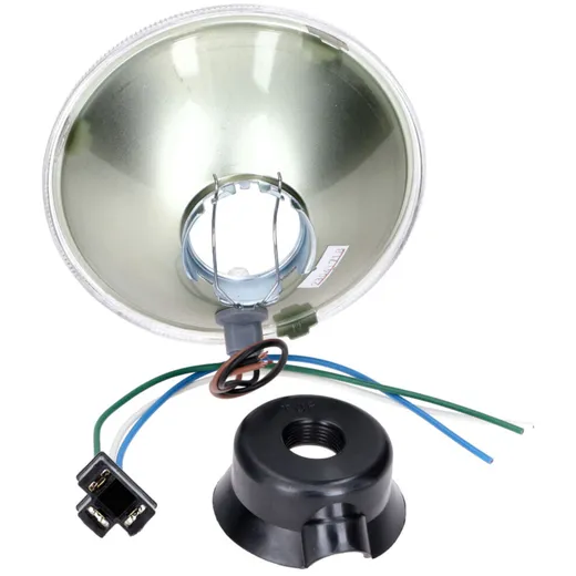 Scheinwerfer Einsatz Halogen H4 für Simson SR4 Schwalbe KR 5_2