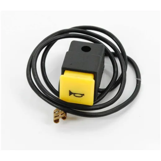 Horn button ELEC plastic yellow for Piaggio Vespa Ciao, Citta MG00054125