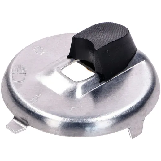 Ignition lock cover aluminum silver for Simson, Duo 4/1, 4/2, KR 51/1, 51/2, SR4-2, SR4-3, SR4-4 MG00054167